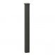 Composite Balustrade Frame Mount Newel & Cap Kit - 1100mm Charcoal