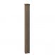 Composite Balustrade Frame Mount Newel & Cap Kit - 1100mm Walnut