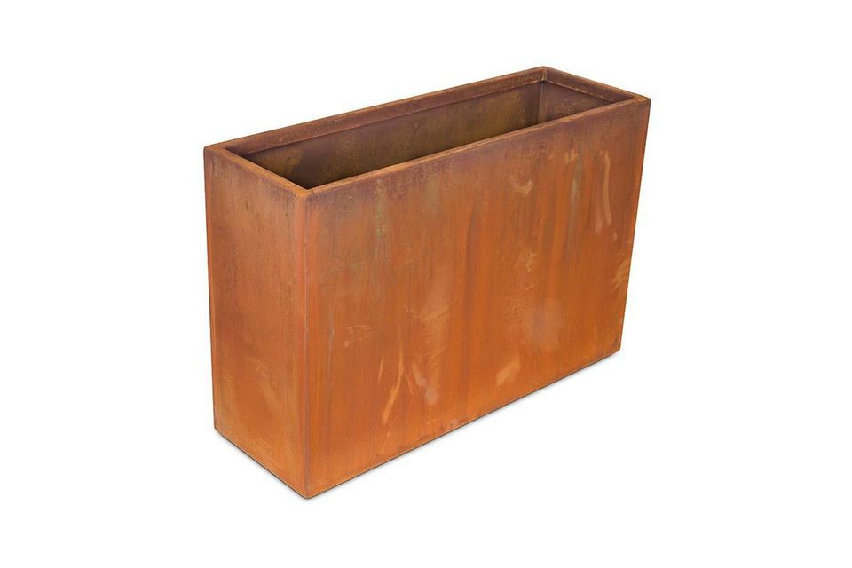 Corten Steel Tall Trough Planter - 1200mm x 400mm x 800mm