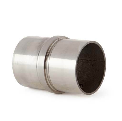 Stainless Steel Balustrade Inline Connector - 48.3mm Diameter