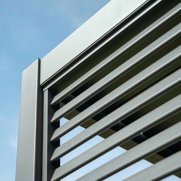 Titan Pergola Side Wall - 1000mm - Grey