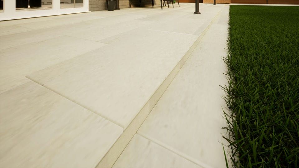 Porcelain Paving - 1200mm x 600mm x 20mm Light Grey