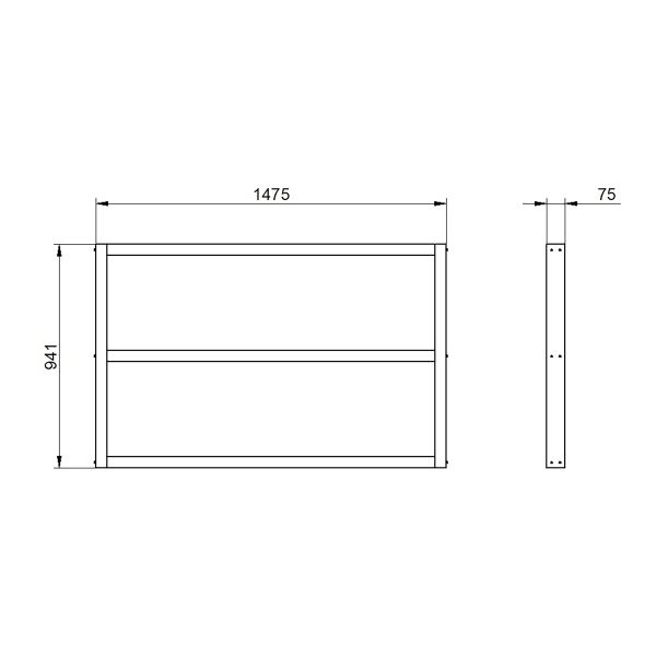 Shed Base for Forest Overlap Sheds - 5' x 3'