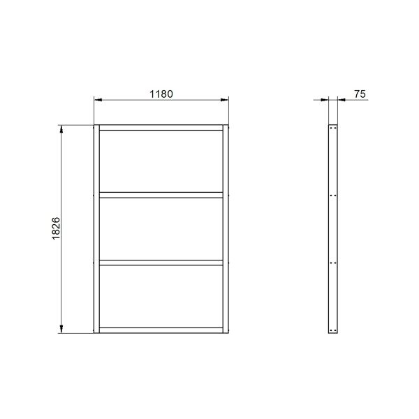 Shed Base for Forest Overlap And Shiplap Sheds - 6' x 4'