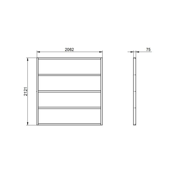 Shed Base for Forest Overlap Sheds - 7' x 7'