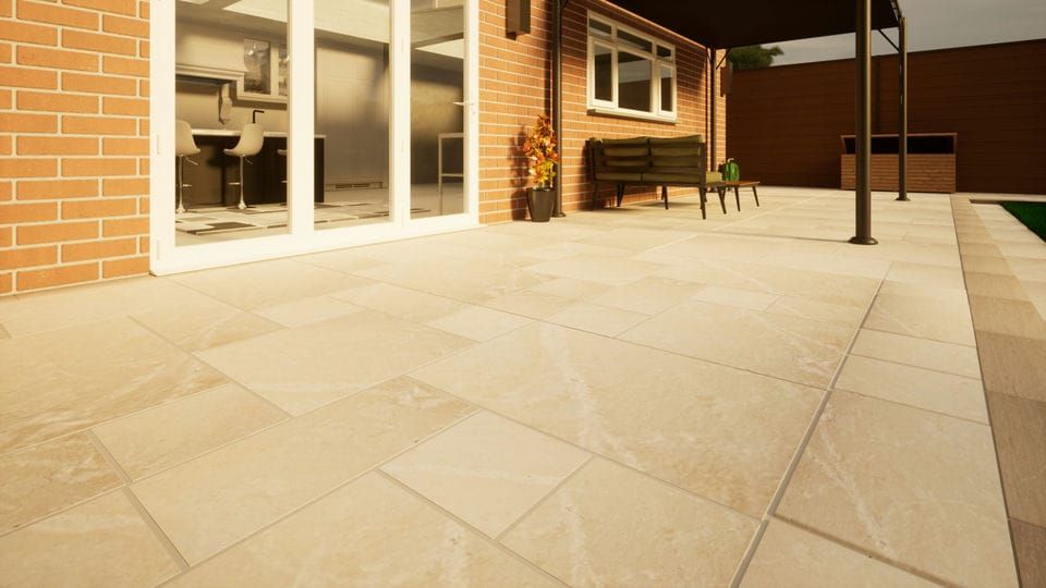 Sandstone Paving Presealed - Project Pack Mint