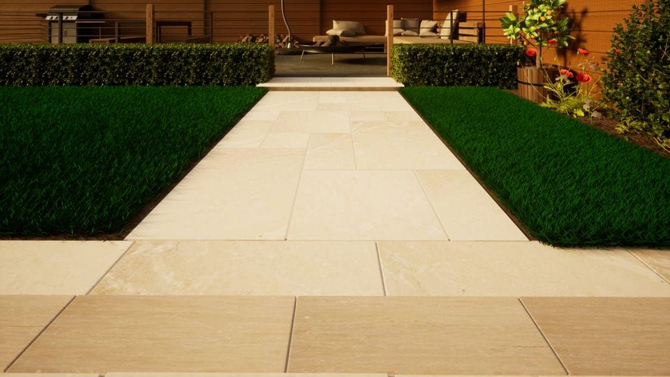 Sandstone Paving Presealed - Project Pack Mint