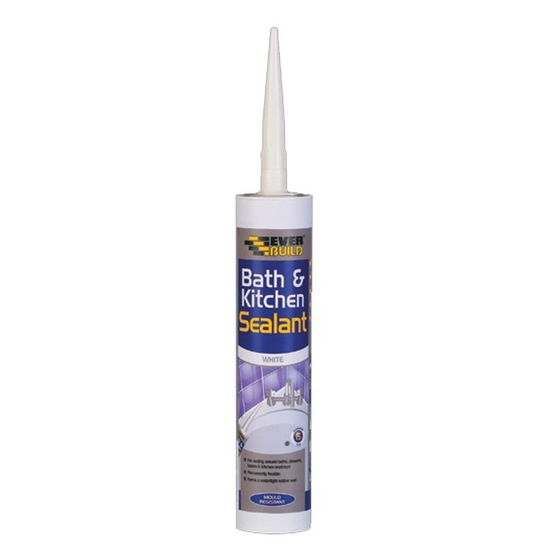 Bath & Kitchen Sealant - 300ml White