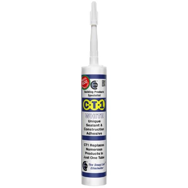 CT1 Sealant & Construction Adhesive - White 290ml