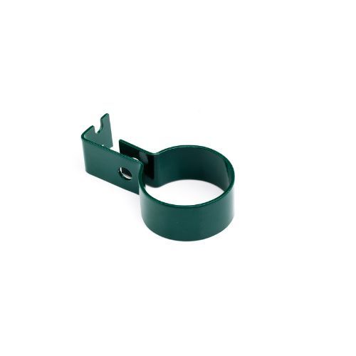 Hedging Screen End Bracket - Green Coated - 48mm Diameter