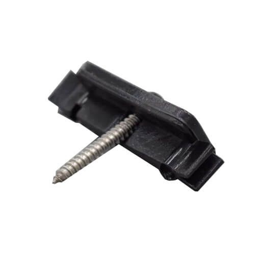 Standard Woodgrain / Grooved Composite Decking Plastic Clip w/ Stainless Steel Screws