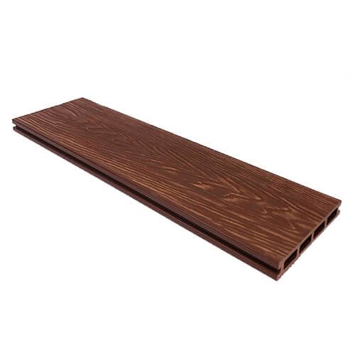 Standard Woodgrain / Grooved Composite Decking Board - 146mm x 3660mm Redwood