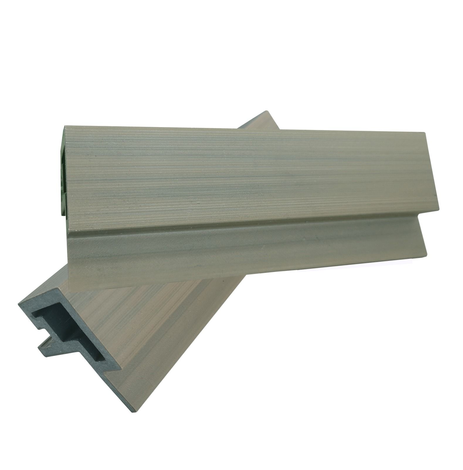 Standard Composite End Cap - 56mm x 49.5mm x 3.6mtr Natural