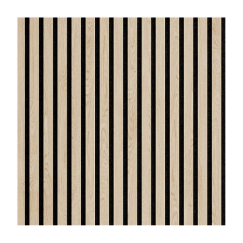 Slatted Acoustic Wall Panel - 600mm x 2400mm x 22mm Natural Oak