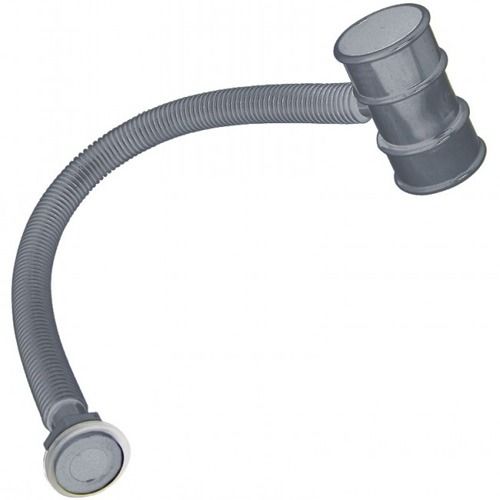 FloPlast Mini Gutter Rain Diverter - 50mm Grey