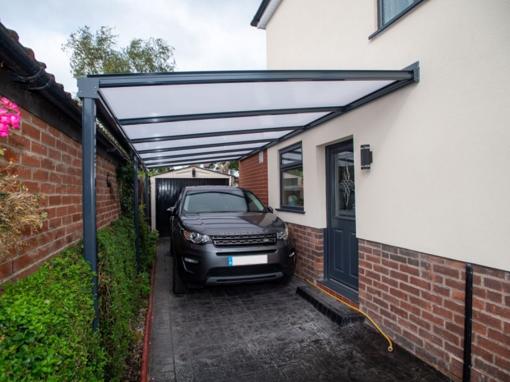 Simplicity 16 Aluminium Pergola / Veranda - 9000mm x 3000mm Rectangular - Grey