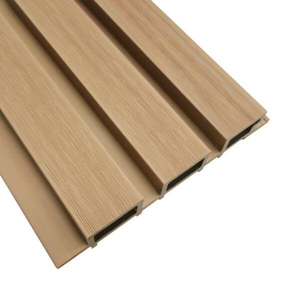 Standard Composite Slatted Cladding - 168mm x 3.6mtr Teak