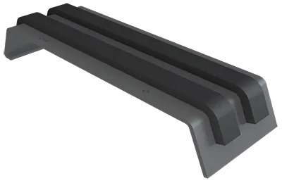 Aluminium Coping Union for 141-200mm Wall - 260mm  Anthracite Grey