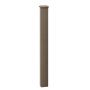 Composite Balustrade Frame Mount Newel & Cap Kit - 1100mm Walnut