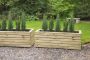 Long Wooden Planter - 1200mm x 400mm