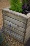 Rectangular Wooden Planter - 800mm x 400mm