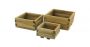 Kendal Square Wooden Planter - Set Of 3