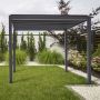 Proteus Aluminium Pergola - 4000mm x 3000mm Rectangular - Grey