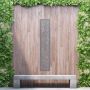 Aluminium Privacy Screen Bloom - Free Standing - 1800mm x 300mm Grey