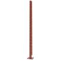 Steel Corner Post With Base For Privacy Screen - 1200mm x 60mm x 60mm Steel Corten