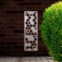 Steel Privacy Screen Honeycombe - Free Standing - 1800mm x 600mm Stainless Steel