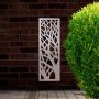 Steel Privacy Screen Woodland - Free Standing - 1800mm x 600mm Stainless Steel