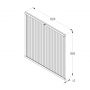 Decibel Noise Reduction Fence Panel - 1830mm x 1800mm