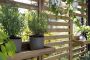 Slatted Wall Planter - 2 Shelf