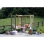 Firenze Timber Corner Arbour - 1970mm x 1800mm x 1800mm