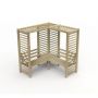 Firenze Timber Corner Arbour - 1970mm x 1800mm x 1800mm