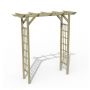 Wooden Garden Arch - Classic Flat Top - 2196mm x 1340mm x 720mm