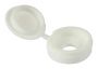 Screw Cover Caps - 6-8 Gauge White - Pack of 100