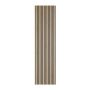 Slatted Acoustic Wall Panel - 600mm x 2400mm x 22mm Natural Oak