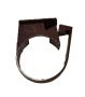 FloPlast Mini Gutter Downpipe Clip - 50mm Brown