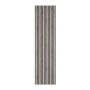 Slatted Acoustic Wall Panel - 600mm x 2400mm x 22mm Grey Oak