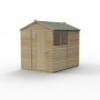 Forest Garden Shiplap Apex Shed - 2 Windows - 6' x 8'