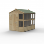 Forest Garden Shiplap Apex Potting Shed - 1 Window - 8' x 6'