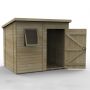 Forest Garden Tongue & Groove Pent Shed - 8' x 6'