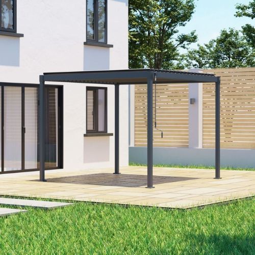 Shadow Pergola - 3000mm x 3000mm Square - Grey