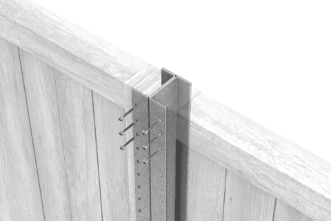 Durapost Composite Fencing Post - 1800mm Galvanised