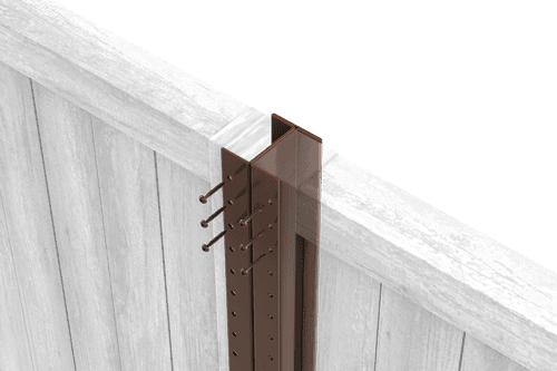 Durapost Composite Fencing Post - 2400mm Sepia Brown