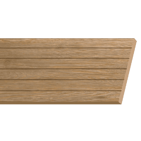 Durapost Vento Vertical Composite Fencing Board - 1795mm Natural - Pack of 8