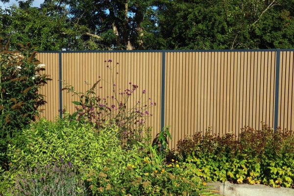 Durapost Urban Slatted Composite Fencing Panel Kit - 1830mm Natural