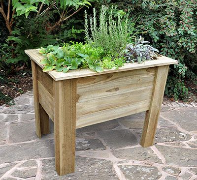 Deep Root Wooden Planter - 1000mm x 700mm