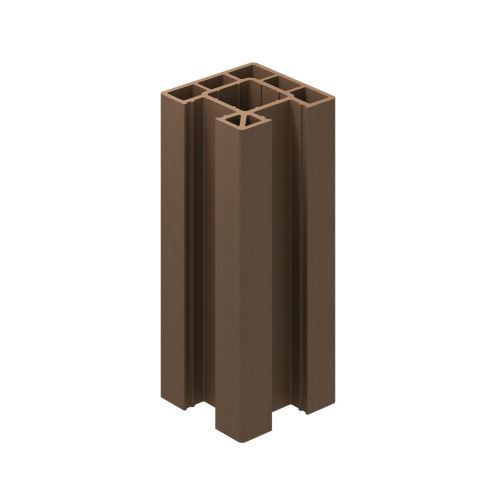 Clarity Composite Fencing Corner Post - 125mm x 3000mm Walnut